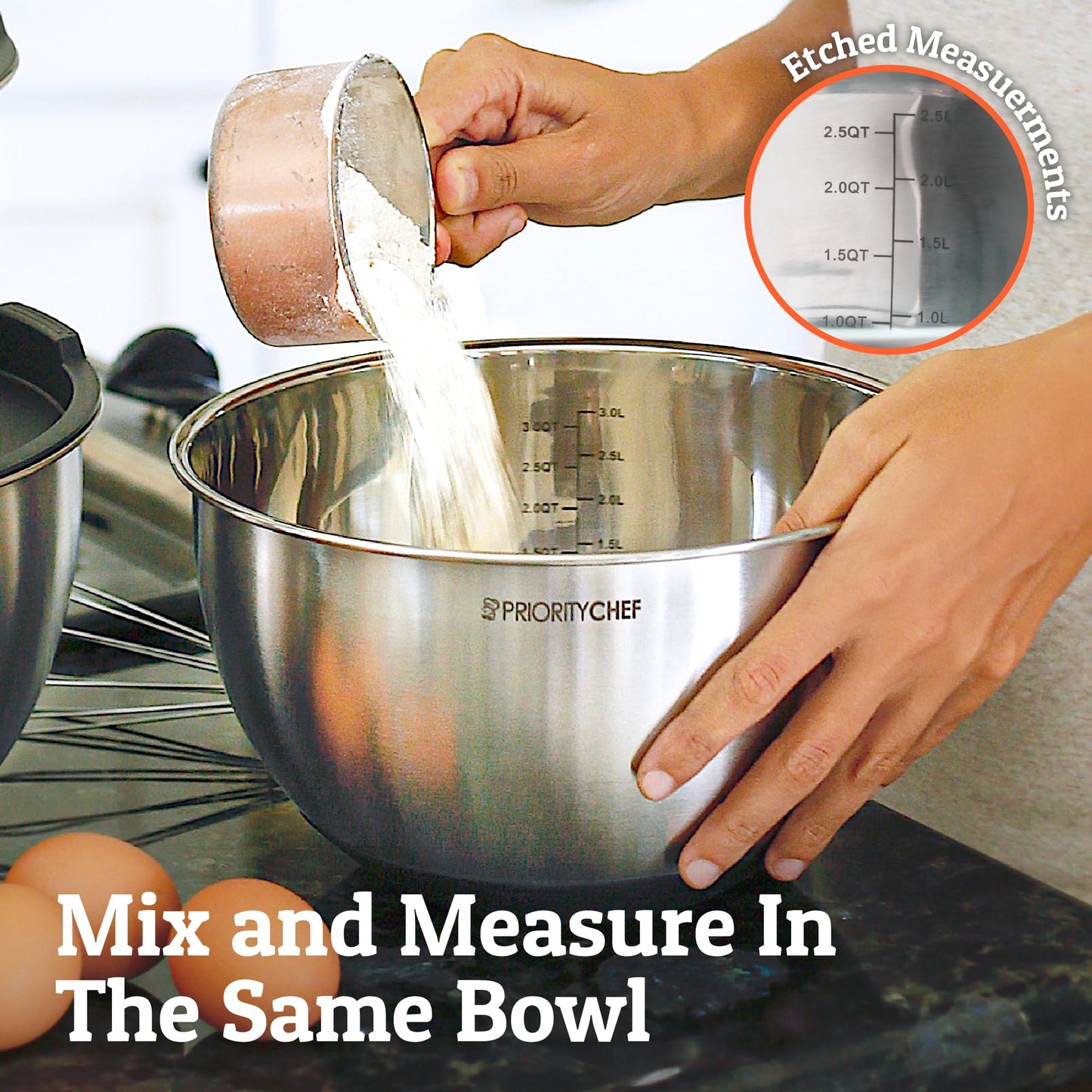 Priority Chef Mixing Bowl Set P