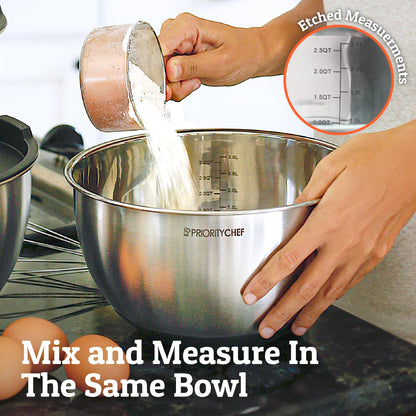 Priority Chef Mixing Bowl Set P