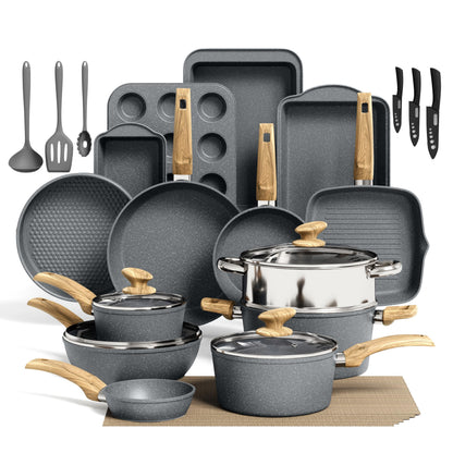 Kitchen Academy Induction Cookware Set