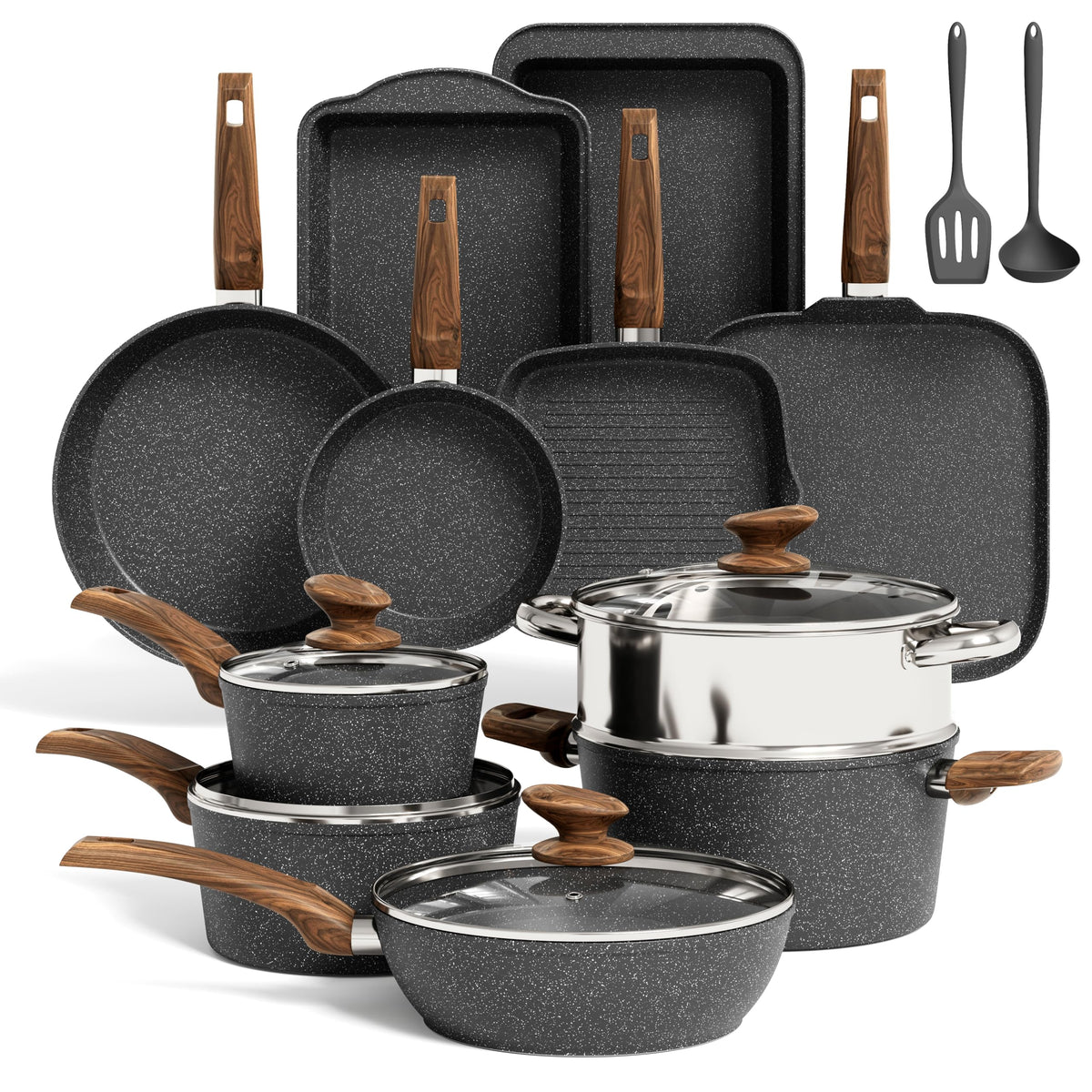 Kitchen Academy Induction Cookware Set