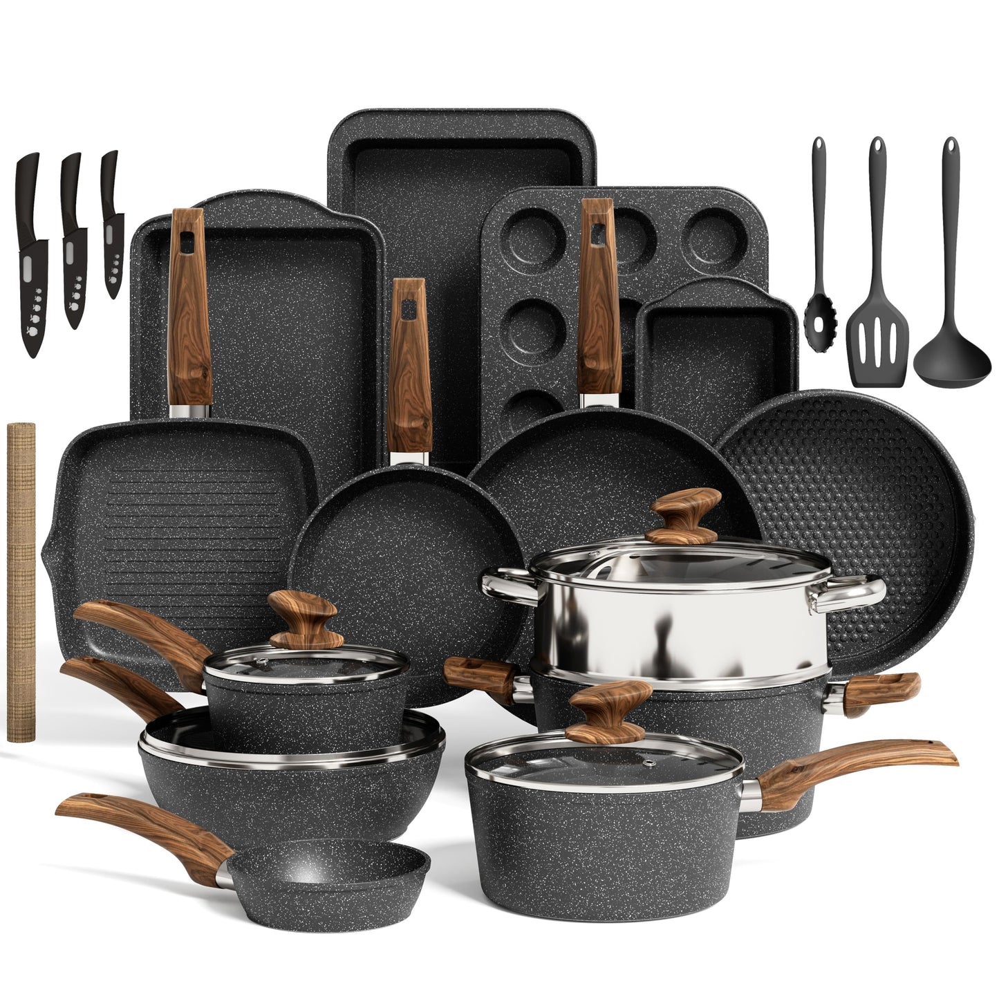 Kitchen Academy Induction Cookware Set