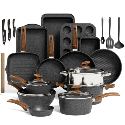 Kitchen Academy Induction Cookware Set