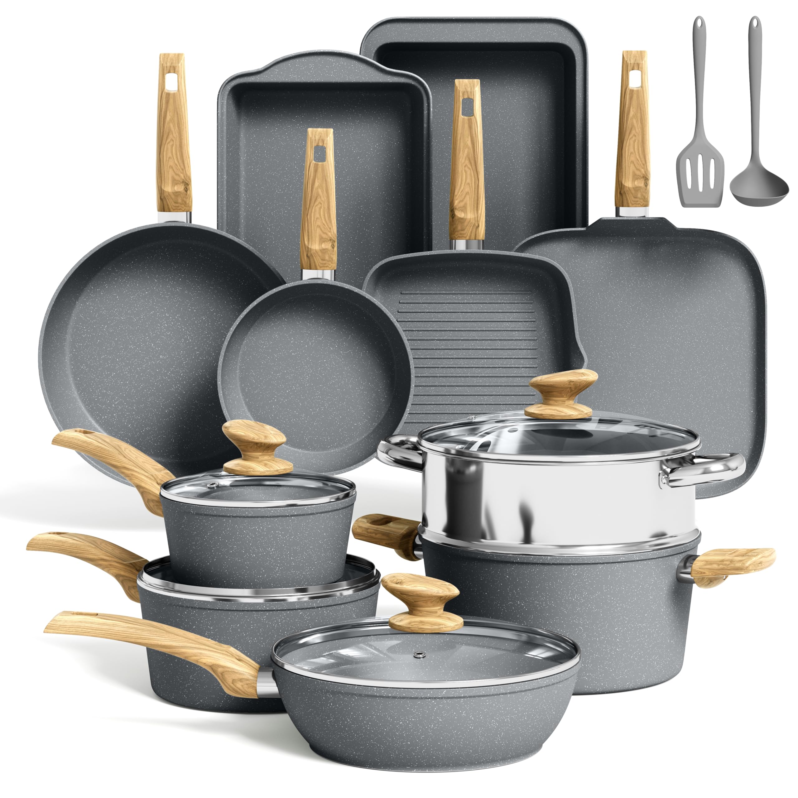 Kitchen Academy Induction Cookware Set