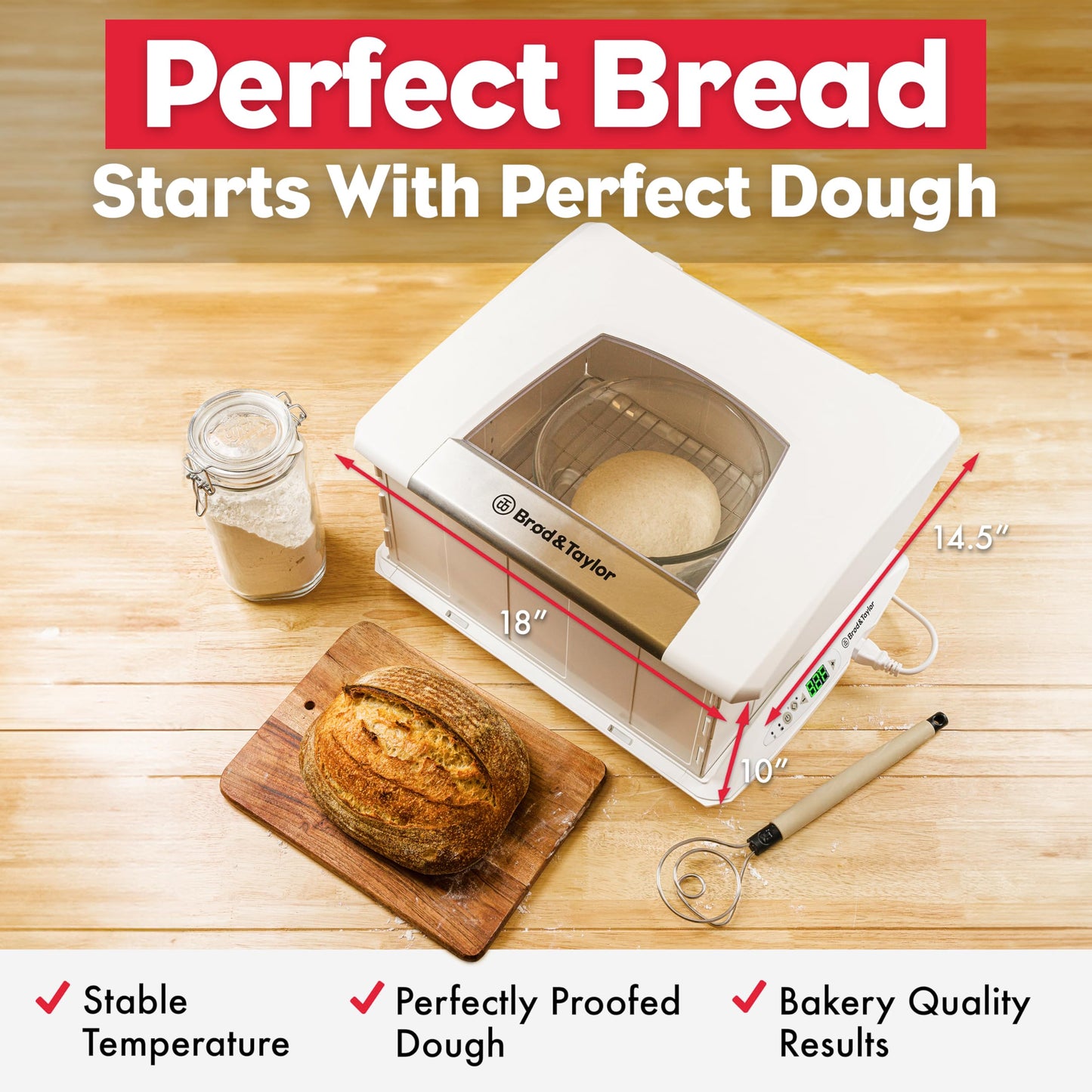 Brod & Taylor Folding Proofer & Slow Cooker